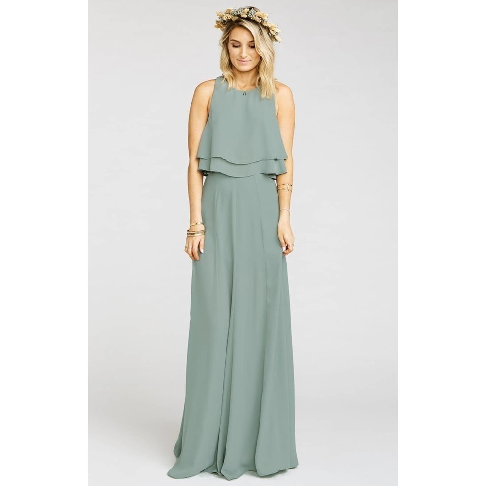 NWOT SMYM King Crop Top Sage - Picture 2 of 7